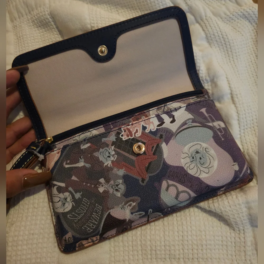 Dooney & Bourke Disney Haunted Mansion Wristlet Bag - Picture 4 of 9